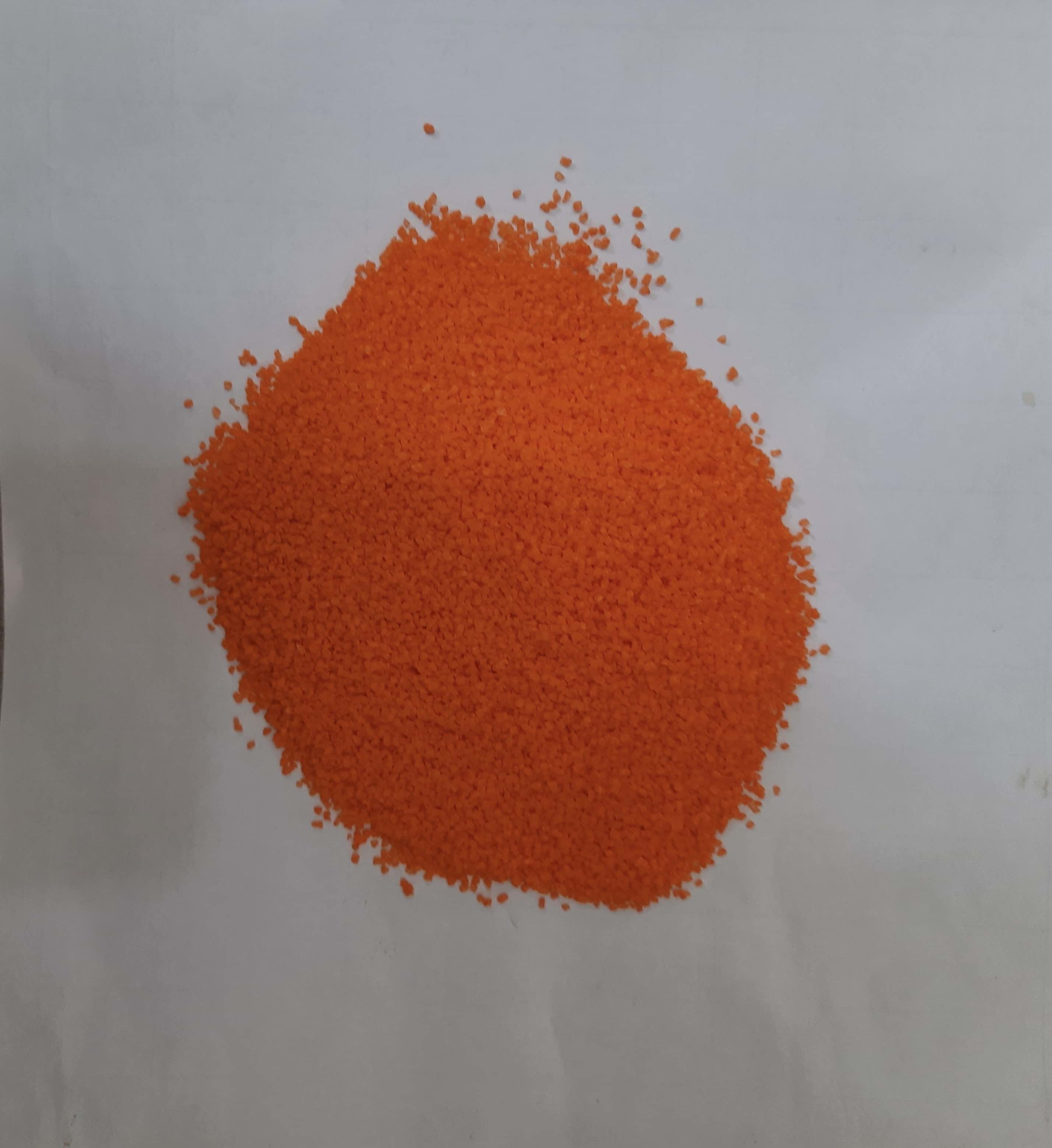 Orange Colored Salt Speckles for Detergent